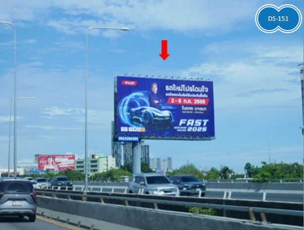 ทางด่วนขั้นที่ 1 ท่าเรือ-บางนา (ขาออก)มุ่งหน้าบางนา-สุขุมวิท62- ชลบุรี